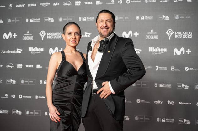 February 16, 2026, Madrid, Spain: Rafael Amargo and Lucian Gomez attend the red carpet of the Iris Awards at the Teatro Real in Madrid. Madrid Spain  - ZUMAs197 20260216_aaa_s197_248 Copyright: xAtilanoxGarciax