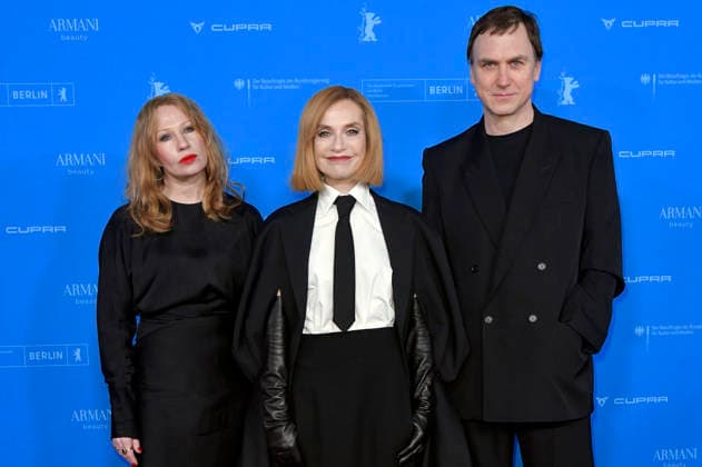 Birgit Minichmayr, Isabelle Huppert and Lars Eidinger at the premiere of the feature film The Blood Countess at the premiere of the feature film at the Berlinale 2026 76 Berlin International Film Festival at the Zoo Palast Berlin, 16 02 2026 Foto:xM.xBehrensx xFuturexImagex blutgraefin_6472