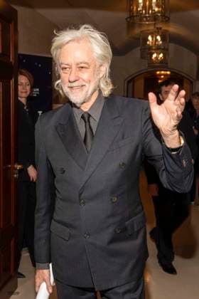 Sir Robert Bob Frederick Zenon Geldof Irish rock musician as guest at the Cinema For Peace Gala 2026 at the Hotel Adlon Kempinski on 16 02 2026 in Berlin Berlin Germany