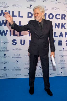 Sir Robert Bob Frederick Zenon Geldof Irish rock musician as guest at the Cinema For Peace Gala 2026 at the Hotel Adlon Kempinski on 16 02 2026 in Berlin Berlin Germany