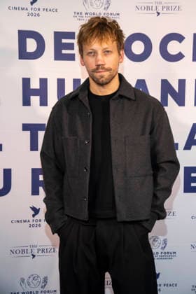 Alexander Alexandrovich Kuznetsov Ukrainian Russian film theater actor guest at the Cinema For Peace Gala 2026 at the Hotel Adlon Kempinski on 16 02 2026 in Berlin Berlin Germany