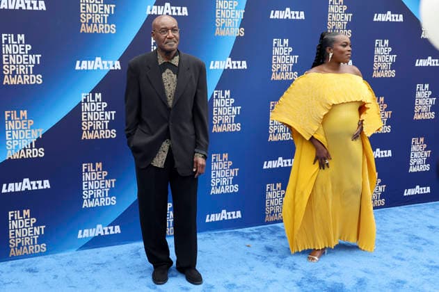 Delroy Lindo and Wunmi Mosaku at the 41st Film Independent Spirit Awards 2026 at the Hollywood Palladium Los Angeles, 15 02 2026 Foto:xJ.xBlocx xFuturexImagex spirits_6554