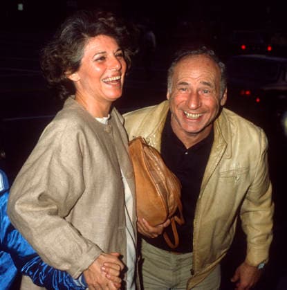 RECORD DATE NOT STATED Mel Brooks and Anne Bancroft circa 1980s EDITORIAL USE ONLY  Copyright: xGaryxLewisx