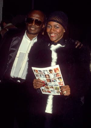 RECORD DATE NOT STATED Cicely Tyson and Miles Davis circa 1980s EDITORIAL USE ONLY  Copyright: GaryxLewisx