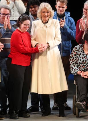 . 17 02 2026. Bath, United Kingdom. Queen Camilla during a visit to the Theatre Royal Bath, United Kingdom, where she watched part of the technical rehearsal for the community production of David Copperfield.  xPoolx xi-Imagesx IIM-26576-0016