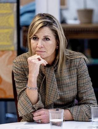 Amsterdam, The Netherlands, 2026-02-17 14:21:31 AMSTERDAM, February 17, 2026, homeless shelter. Queen Maxima visits a homeless shelter in Amsterdam. The visit focuses on support for homeless EU citizens and collaboration between healthcare and supply chain partners. PHOTO: NLBeeld POOL Nieboer Credit: NL Beeld Patrick van Emst  Copyright: xx x