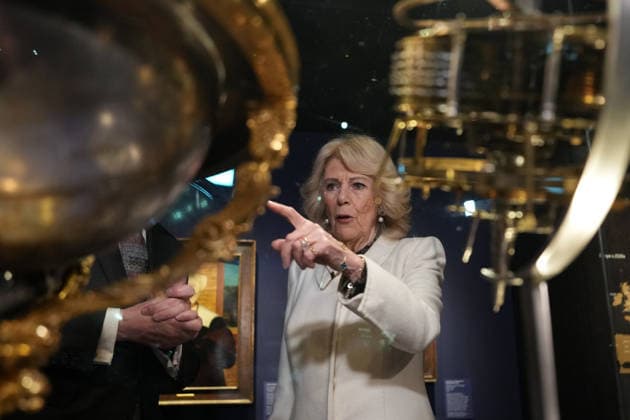 . 17 02 2026. Bath, United Kingdom. Queen Camilla during a visit to the recently completed Schroder Gallery at the Holburne Museum in Bath, United Kingdom.  xPoolx xi-Imagesx IIM-26576-0019