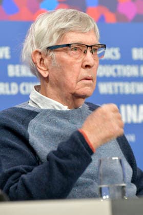 Tom Courtenay at the press conference for the feature film Queen at Sea at the Berlinale 2026 76 Berlin International Film Festival at the Hotel Grand Hyatt Berlin, 17 02 2026 Foto:xM.xBehrensx xFuturexImagex queen_6241