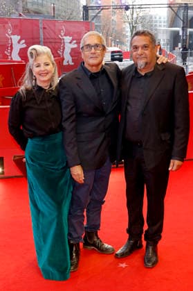 Guest, Steven McGregor and David Tranter at the premiere of the feature film Wolfram at the Berlinale 2026 76 Berlin International Film Festival at the Berlinale Palast Berlin, 17 02 2026 Foto:xC.xTamckex xFuturexImagex wolfram_6240