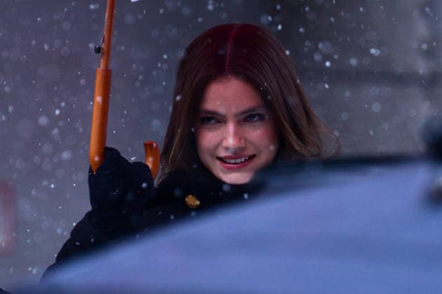 Florence Hunt leave the Grand Hyatt Hotel, in the snow, after the press conference for the film Queen at Sea during the 76th Berlin International Film Festival Berlinale 2026 , on February 17, 2026 Romain Doucelin Bestimage Celebrities leave the Grand Hyatt Hotel, in the snow, after the press conference for the film Queen at Sea during the 76th Berlin International Film Festival Berlinale 2026 , on February 17, 2026 Berlin Germany  Copyright: xRomainxDoucelinx xBestimagexRomainxDoucelinx xBestimagex