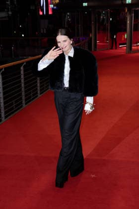 Juliette Binoche at the Queen at Sea film premiere as part of the 76th Berlinale International Film Festival on 17 02 2026 in Berlin Queen at Sea film premiere with Juliette Binoche at the 76th Berlinale in Berlin