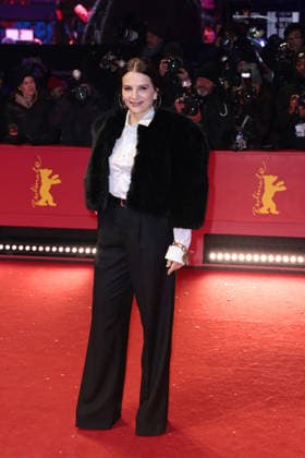 Juliette Binoche at the Queen at Sea film premiere as part of the 76th Berlinale International Film Festival on 17 02 2026 in Berlin Queen at Sea film premiere with Juliette Binoche at the 76th Berlinale in Berlin