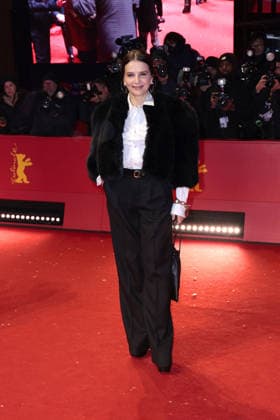Juliette Binoche at the Queen at Sea film premiere as part of the 76th Berlinale International Film Festival on 17 02 2026 in Berlin Queen at Sea film premiere with Juliette Binoche at the 76th Berlinale in Berlin