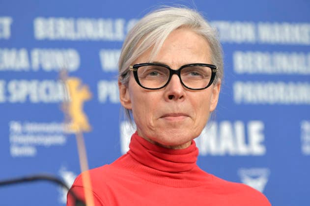 Angela Schanelec at the press conference for the feature film Meine Frau weint My Wife Cries at the Berlinale 2026 76 Berlin International Film Festival at the Hotel Grand Hyatt Berlin, 17 02 2026 Foto:xM.xBehrensx xFuturexImagex wife_6217