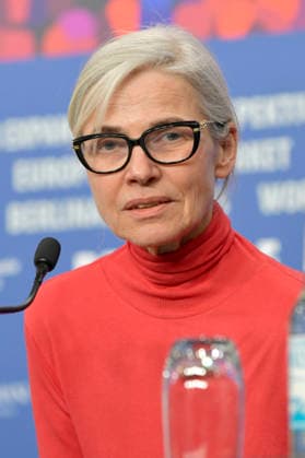 Angela Schanelec at the press conference for the feature film Meine Frau weint My Wife Cries at the Berlinale 2026 76 Berlin International Film Festival at the Hotel Grand Hyatt Berlin, 17 02 2026 Foto:xM.xBehrensx xFuturexImagex wife_6228