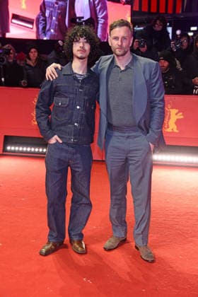 Cody Molko, Steven Cree at the premiere QUEEN AT SEA as part of 76 BERLINALE International Berlin Film Festival at the Berlinale Palast at Potsdamer Platz in Berlin on 17 02 2026
