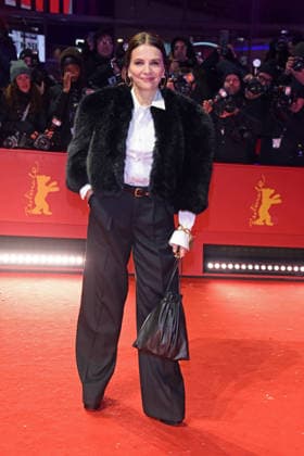 Juliette Binoche at the premiere QUEEN AT SEA as part of 76 BERLINALE International Berlin Film Festival at the Berlinale Palast at Potsdamer Platz in Berlin on 17 02 2026