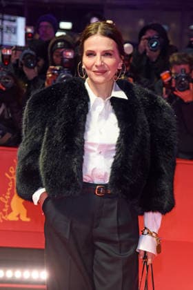 Juliette Binoche at the premiere QUEEN AT SEA as part of 76 BERLINALE International Berlin Film Festival at the Berlinale Palast at Potsdamer Platz in Berlin on 17 02 2026