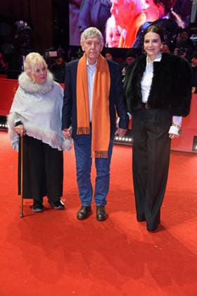 Anna Calder Marshall, Tom Courtenay, Juliette Binoche at the premiere QUEEN AT SEA as part of 76 BERLINALE International Berlin Film Festival at the Berlinale Palast at Potsdamer Platz in Berlin on 17 02 2026
