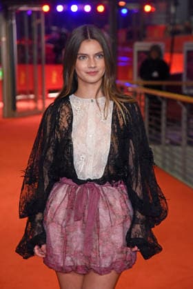 Florence Hunt at the premiere QUEEN AT SEA as part of 76 BERLINALE International Berlin Film Festival at the Berlinale Palast at Potsdamer Platz in Berlin on 17 02 2026