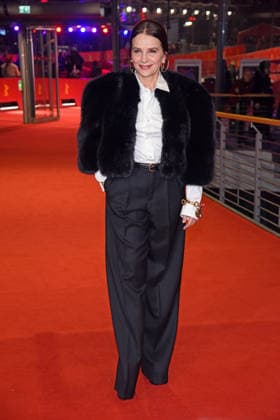 Juliette Binoche at the premiere QUEEN AT SEA as part of 76 BERLINALE International Berlin Film Festival at the Berlinale Palast at Potsdamer Platz in Berlin on 17 02 2026