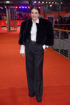 Juliette Binoche at the premiere QUEEN AT SEA as part of 76 BERLINALE International Berlin Film Festival at the Berlinale Palast at Potsdamer Platz in Berlin on 17 02 2026