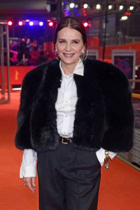 Juliette Binoche at the premiere QUEEN AT SEA as part of 76 BERLINALE International Berlin Film Festival at the Berlinale Palast at Potsdamer Platz in Berlin on 17 02 2026