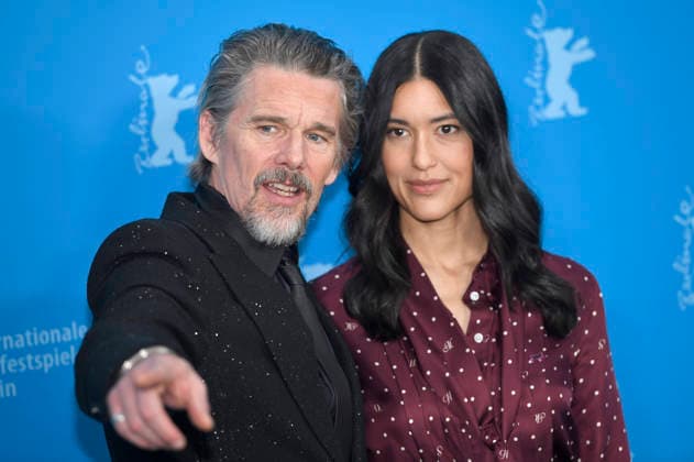 Ethan Hawke and Julia Jones at the photocall for the movie The Weight at the Berlinale 2026 76 Berlin International Film Festival at the Hotel Grand Hyatt Berlin, 17 02 2026 Foto:xC.xNiehausx xFuturexImagex weight_6212