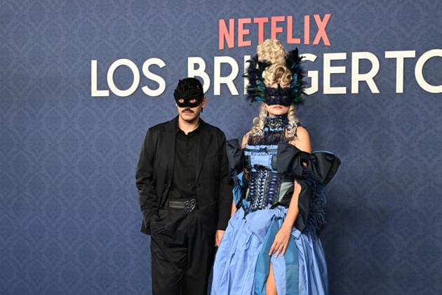 Familiar faces attend the Bridgertons masked ball Alba Carrillo during the Bridgertons masked ball, on February 17, 2026, in Madrid Spain THE BRIDGERTONS MASK BALL NETFLIX FAMOSOSOS José Madrid Madrid Madrid Espana  Copyright: xJosÃ xOlivax 7301239