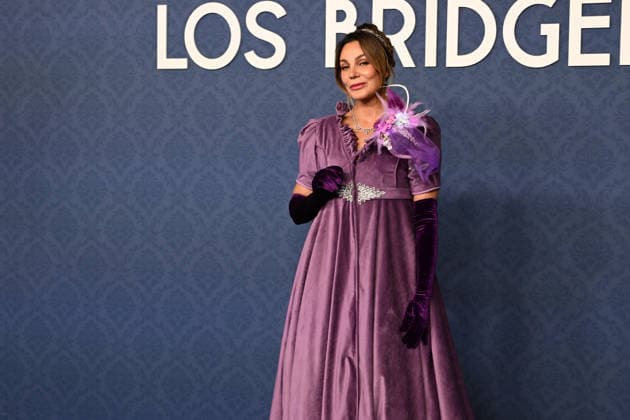 Famous faces attend the Bridgertons masked ball Mar Flores during the Bridgertons masked ball, February 17, 2026, in Madrid Spain BRIDGERTONS MASK BALL NETFLIX FAMOSOSOS José Madrid Madrid Madrid Spain  Copyright: xJosÃ xOlivax 7301283