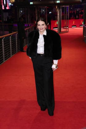 Juliette Binoche at the Queen at Sea film premiere as part of the 76th Berlinale International Film Festival on 17 02 2026 in Berlin Queen at Sea film premiere with Juliette Binoche at the 76th Berlinale in Berlin