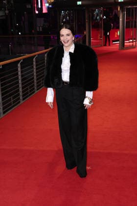 Juliette Binoche at the Queen at Sea film premiere as part of the 76th Berlinale International Film Festival on 17 02 2026 in Berlin Queen at Sea film premiere with Juliette Binoche at the 76th Berlinale in Berlin