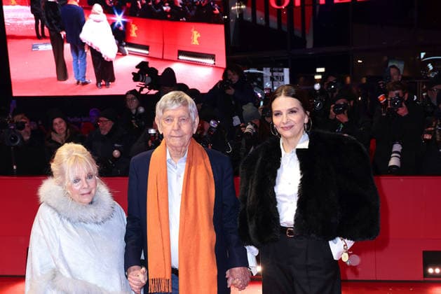Anna Calder Marshall, Tom Courtenay and Juliette Binoche at the Queen at Sea film premiere as part of the 76th Berlinale International Film Festival on 17 02 2026 in Berlin Queen at Sea film premiere with Juliette Binoche at the 76th Berlinale in Berlin
