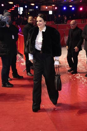 Juliette Binoche at the Queen at Sea film premiere as part of the 76th Berlinale International Film Festival on 17 02 2026 in Berlin Queen at Sea film premiere with Juliette Binoche at the 76th Berlinale in Berlin