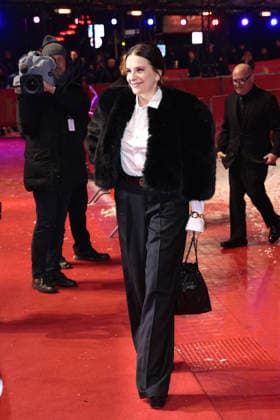 Juliette Binoche at the Queen at Sea film premiere as part of the 76th Berlinale International Film Festival on 17 02 2026 in Berlin Queen at Sea film premiere with Juliette Binoche at the 76th Berlinale in Berlin