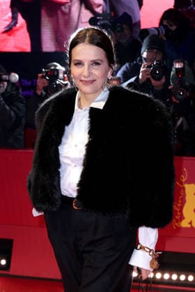 Juliette Binoche at the Queen at Sea film premiere as part of the 76th Berlinale International Film Festival on 17 02 2026 in Berlin Queen at Sea film premiere with Juliette Binoche at the 76th Berlinale in Berlin
