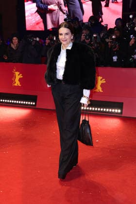 Juliette Binoche at the Queen at Sea film premiere as part of the 76th Berlinale International Film Festival on 17 02 2026 in Berlin Queen at Sea film premiere with Juliette Binoche at the 76th Berlinale in Berlin