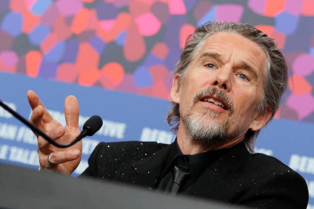 Ethan Hawke at the press conference for the feature film The Weight at the Berlinale 2026 76 Berlin International Film Festival at the Hotel Grand Hyatt Berlin, 17 02 2026 Foto:xC.xTamckex xFuturexImagex weight_6233