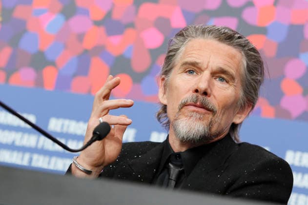 Ethan Hawke at the press conference for the feature film The Weight at the Berlinale 2026 76 Berlin International Film Festival at the Hotel Grand Hyatt Berlin, 17 02 2026 Foto:xC.xTamckex xFuturexImagex weight_6234