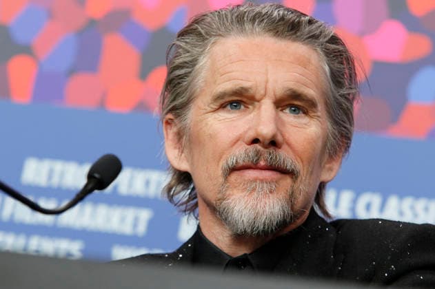 Ethan Hawke at the press conference for the feature film The Weight at the Berlinale 2026 76 Berlin International Film Festival at the Hotel Grand Hyatt Berlin, 17 02 2026 Foto:xC.xTamckex xFuturexImagex weight_6236