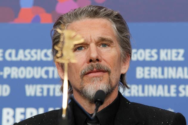 Ethan Hawke at the press conference for the feature film The Weight at the Berlinale 2026 76 Berlin International Film Festival at the Hotel Grand Hyatt Berlin, 17 02 2026 Foto:xC.xTamckex xFuturexImagex weight_6240