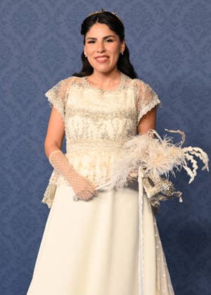 Famous faces attend the Bridgertons masked ball Isa Pantoja during the Bridgertons masked ball, February 17, 2026, in Madrid Spain MASKED BALL THE BRIDGERTON NETFLIX FAMOSOSOS José Madrid Madrid Madrid Spain  Copyright: xJosÃ xOlivax 7301479