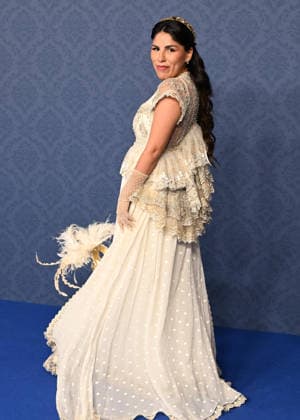 Famous faces attend the Bridgertons masked ball Isa Pantoja during the Bridgertons masked ball, February 17, 2026, in Madrid Spain MASKED BALL THE BRIDGERTON NETFLIX FAMOSOSOS José Madrid Madrid Madrid Spain  Copyright: xJosÃ xOlivax 7301480