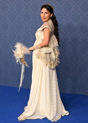 Famous faces attend the Bridgertons masked ball Isa Pantoja during the Bridgertons masked ball, February 17, 2026, in Madrid Spain MASKED BALL THE BRIDGERTON NETFLIX FAMOSOSOS José Madrid Madrid Madrid Spain  Copyright: xJosÃ xOlivax 7301481