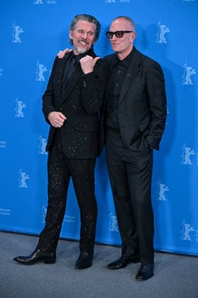 76th Berlin Film Festival Photocall The Weight Ethan Hawke, Padraic McKinley attending the photocall of the movie The Weight during 76th Berlin International Film Festival in Berlin, Germany on 17 February 2026. Photo by Julien Reynaud APS-Medias ABACAPRESS.COM Berlin  Copyright: xReynaudxJulien APS-Medias ABACAx
