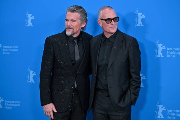 76th Berlin Film Festival Photocall The Weight Ethan Hawke, Padraic McKinley attending the photocall of the movie The Weight during 76th Berlin International Film Festival in Berlin, Germany on 17 February 2026. Photo by Julien Reynaud APS-Medias ABACAPRESS.COM Berlin  Copyright: xReynaudxJulien APS-Medias ABACAx