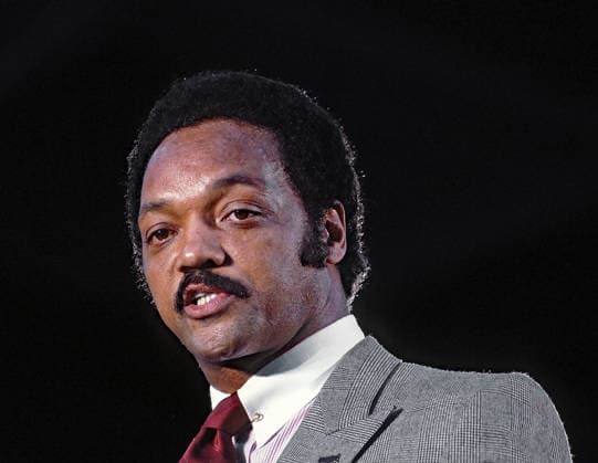 September 1, 1984, Washington, District of Columbia, US: Democratic Presidential candidate JESSE JACKSON speaking during a campaign rally in DC. Washington US - ZUMAr142 19840901_zap_r142_004 Copyright: xMarkxReinsteinx