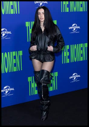 . 17 02 2026. London, United Kingdom. British singer, songwriter and actress Charli xcx arriving at The Moment premiere in London.  xStephenxLockx xi-Imagesx IIM-26574-0013