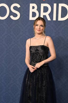 Famous faces attend the Bridgertons masked ball Hannah Dodd, star of the series, during the Bridgertons masked ball, February 17, 2026, in Madrid Spain MASKED BALL LOS BRIDGERTON NETFLIX FAMOSOSOS José Madrid Madrid Madrid Espana  Copyright: xJosÃ xOlivax 7301542