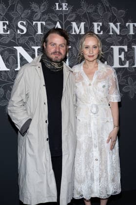 Brady Corbet, Mona Fastvold at the premiere of the film The Testament of Ann Lee at the Max Linder cinema in Paris, on February 17, 2026 Cyril Moreau Bestimage Premiere of the film The Testament of Ann Lee at the Max Linder cinema in Paris, on February 17, 2026 Paris France  Copyright: xCYRILxMOREAUx xBESTIMAGExCYRILxMOREAUx xBESTIMAGEx